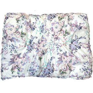 Pottery Barn Teen LoveShackFancy Smocked Pillow Sham Lavender Cotton Percale